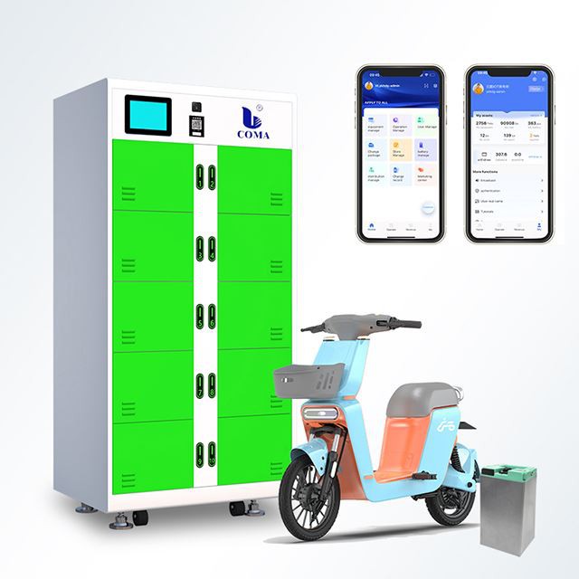 スクーターバッテリースワッピングステーション